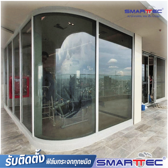 รับติดฟิล์มโชว์รูมและร้านค้า